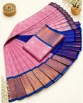 3D Emboss Fancy Semi Silk Saree – Elegant Designer Saree