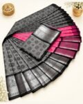 3D EMBOSE FANCY SEMI SILK SAREES (71)