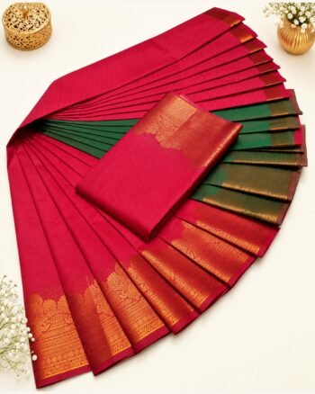 3D Emboss Fancy Semi Silk Saree – Elegant Designer Saree