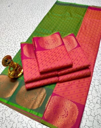 3D Embossed Silk Saree – Elegant Designer Saree for Women