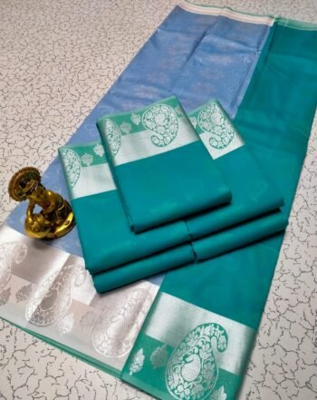 3D Embossed Silk Saree – Elegant Designer Saree for Women