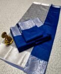 3D Embossed Silk Saree – Elegant Designer Saree for Women
