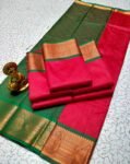 3D Embossed Silk Saree – Elegant Designer Saree for Women