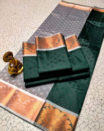 3D Embossed Silk Saree – Elegant Designer Saree for Women