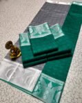 3D Embossed Silk Saree – Elegant Designer Saree for Women